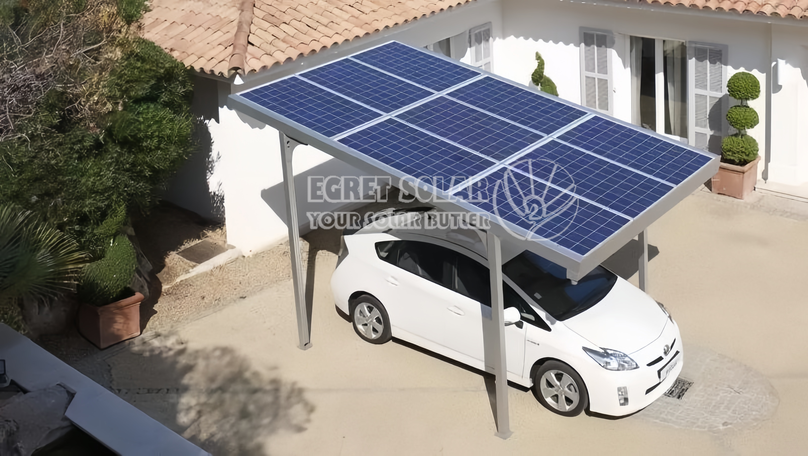 Innovativ vanntetting Carport Solar monteringssystem løser tradisjonelle utfordringer