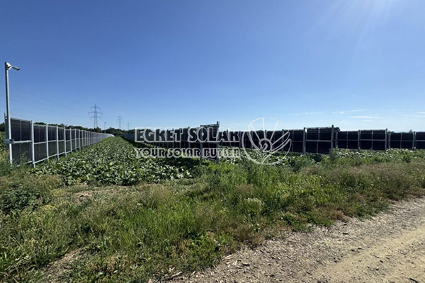 Nærmer seg egret vertikal jordbruk kraftproduksjon