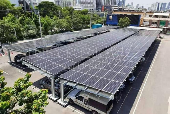 Hvorfor Carbon Steel Solar Carport blir mer og mer populær?