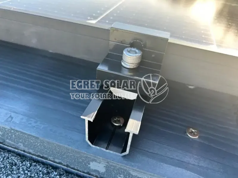 Solar Black U Rail System Kit