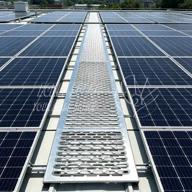 Solar aluminium krokodille gangvei