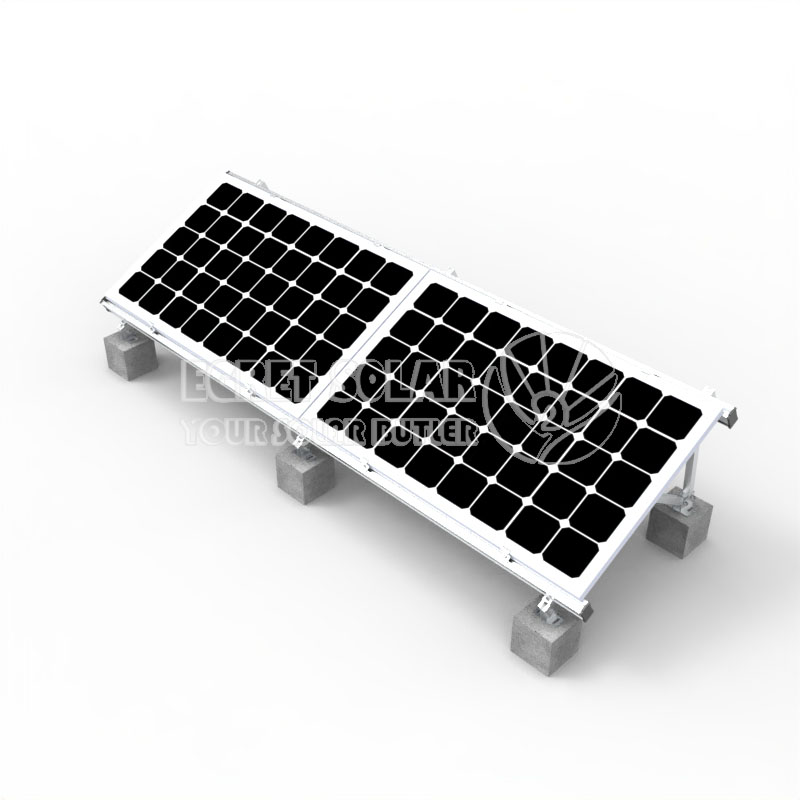 Solar Ballast Flat Tak Montering System