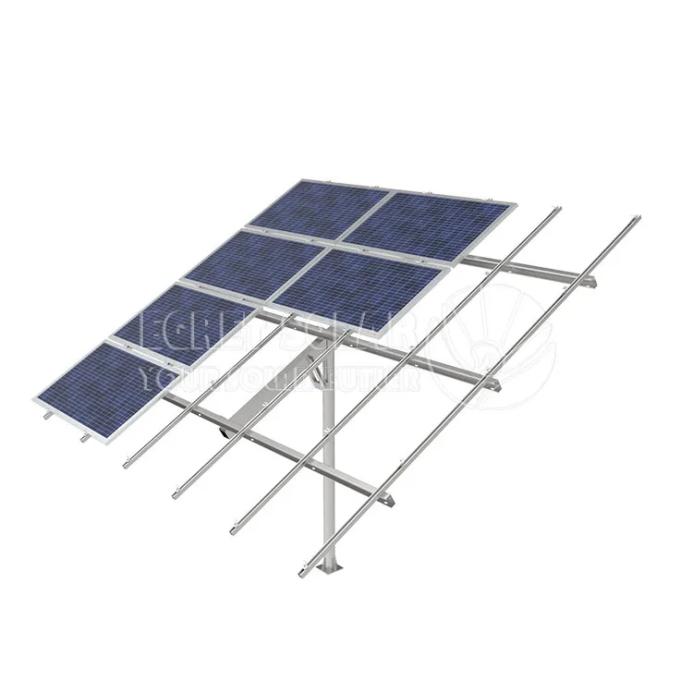 Solcellepanel stangmonteringssystem