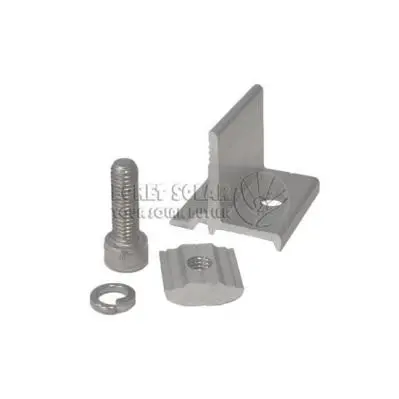 Solcelleskinneklemme