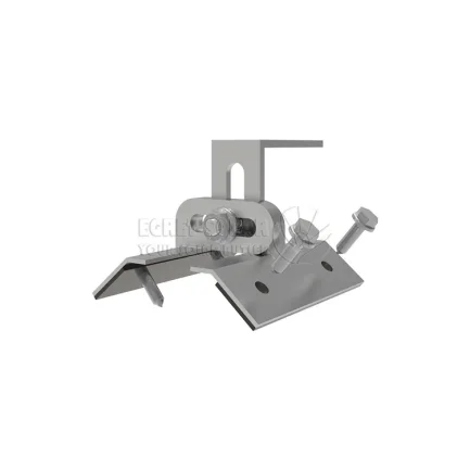 Trapezoidal metallstående-søm klemme Trapezoidal takmontering